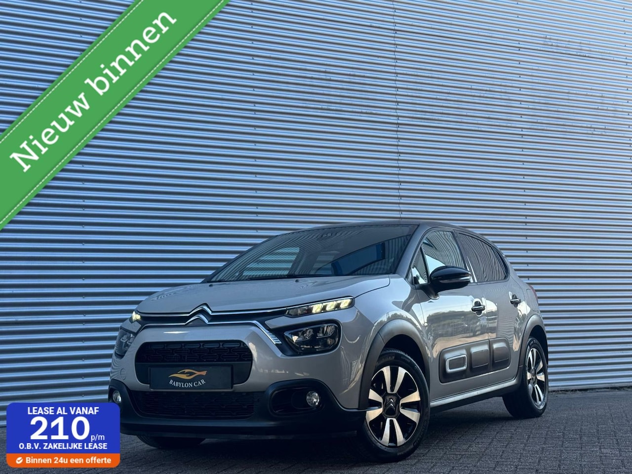 Citroën C3 - 1.2 PureTech Shine /Aut/LED/Camera/Carplay/Navi/Cruise Control/keyless - AutoWereld.nl