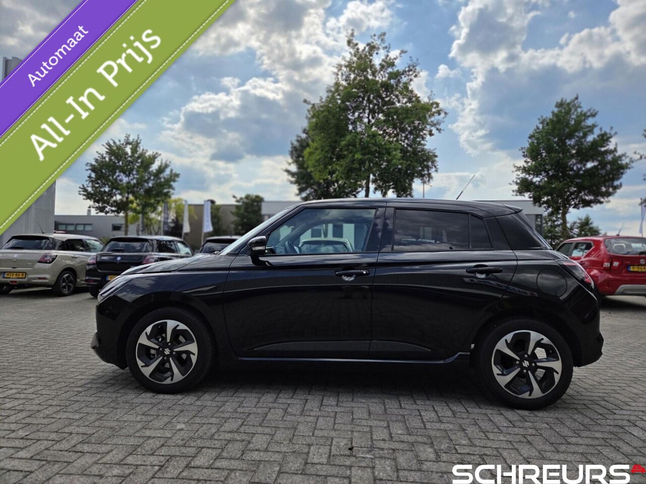 Suzuki Swift - 1.2 Style Smart Hybrid | Automaat | Dakspoiler | Nieuwprijs € 29044,- | 6 jaar garantie - AutoWereld.nl