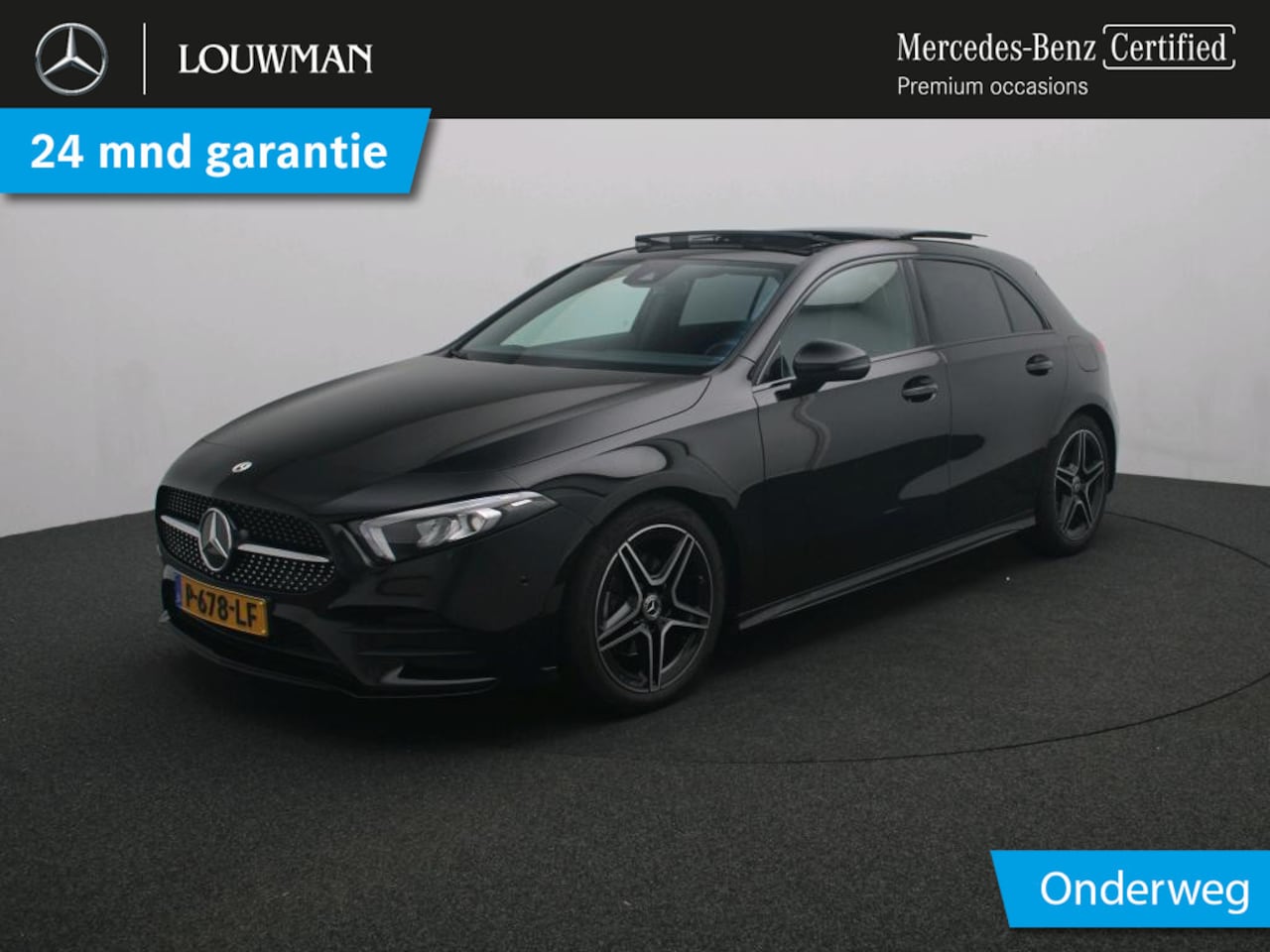 Mercedes-Benz A-klasse - 180 Business Solution AMG AMG Line | Night Pakket | Panorama Schuif-Kanteldak | Sfeerverli - AutoWereld.nl