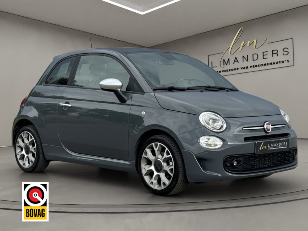 Fiat 500 - 1.0 Hybrid Rockstar 2020 GRIJS | Apple CarPlay | NL | Cruise Co - AutoWereld.nl