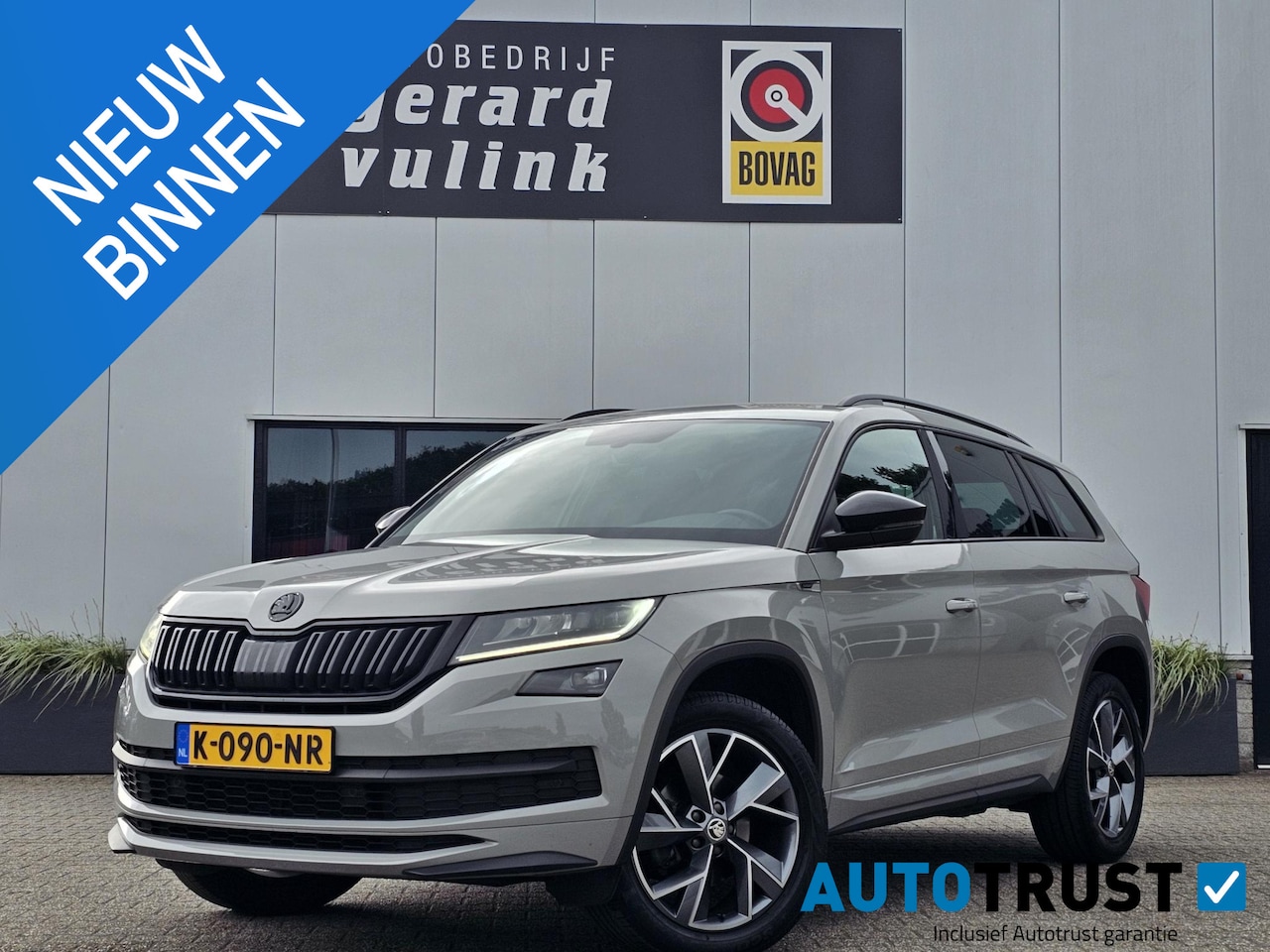 Skoda Kodiaq - 1.5 TSI Sportline STOELVERW. V+A TREKHAAK CAMERA - AutoWereld.nl