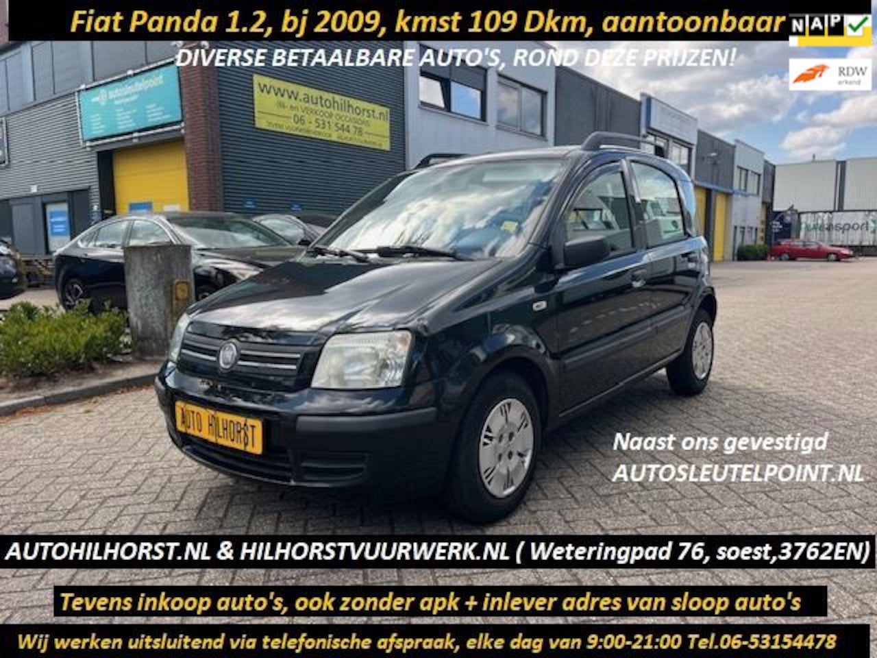 Fiat Panda - 1.2 Edizione Cool 1.2 Edizione Cool, Nederlandse auto, weinig km aantoonbaar!! - AutoWereld.nl