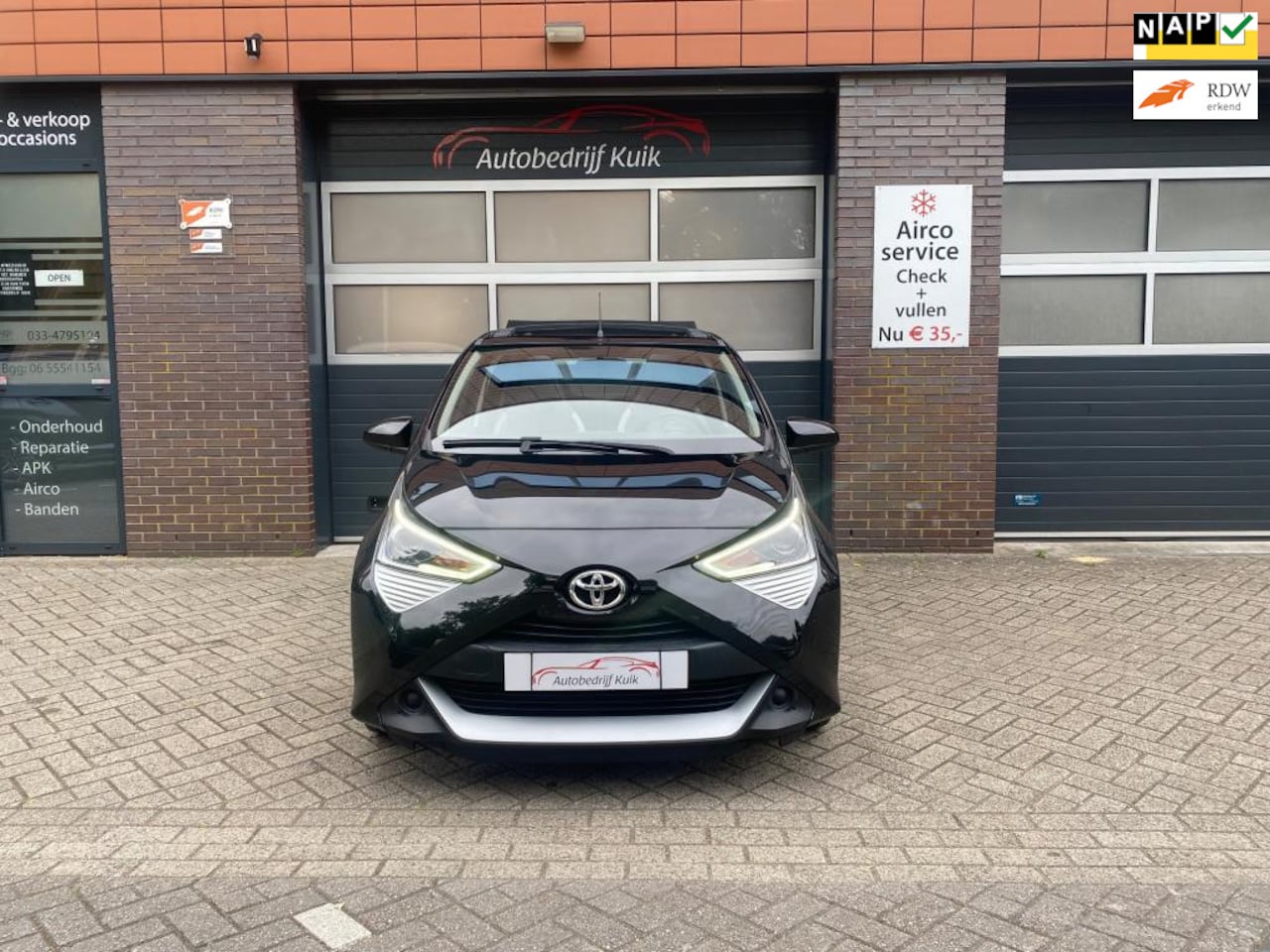 Toyota Aygo - 1.0 VVT-i x-play cabrio vol optie,s nw model - AutoWereld.nl