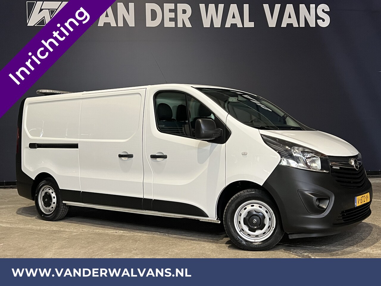 Opel Vivaro - 1.6 CDTI 126pk L2H1 inrichting Euro6 Airco | Omvormer | Cruisecontrol | Trekhaak parkeerse - AutoWereld.nl