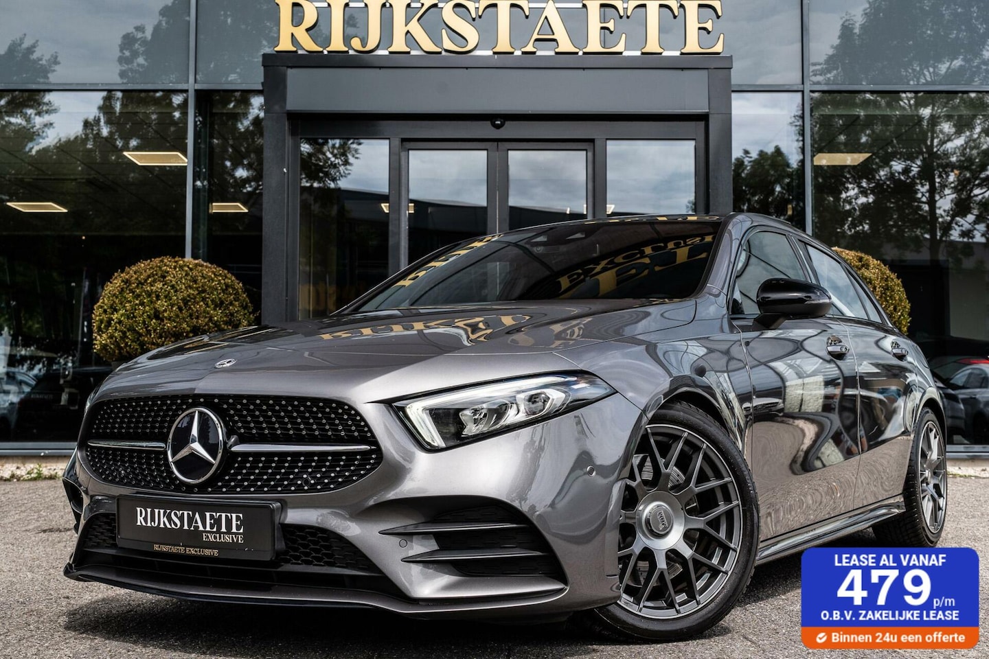 Mercedes-Benz A-klasse - A250 Premium AMG|PANO|BURMESTER|SFEERVERL. - AutoWereld.nl