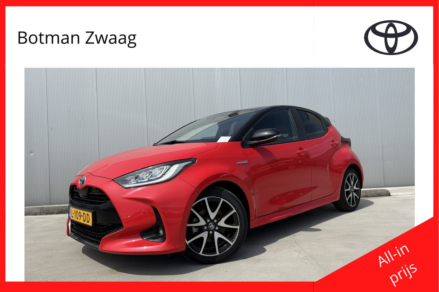 Toyota Yaris - 1.5 Hybrid Launch Edition Automaat 116pk | Dodehoekdetectie | Head-up | JBL audio | NL-aut - AutoWereld.nl