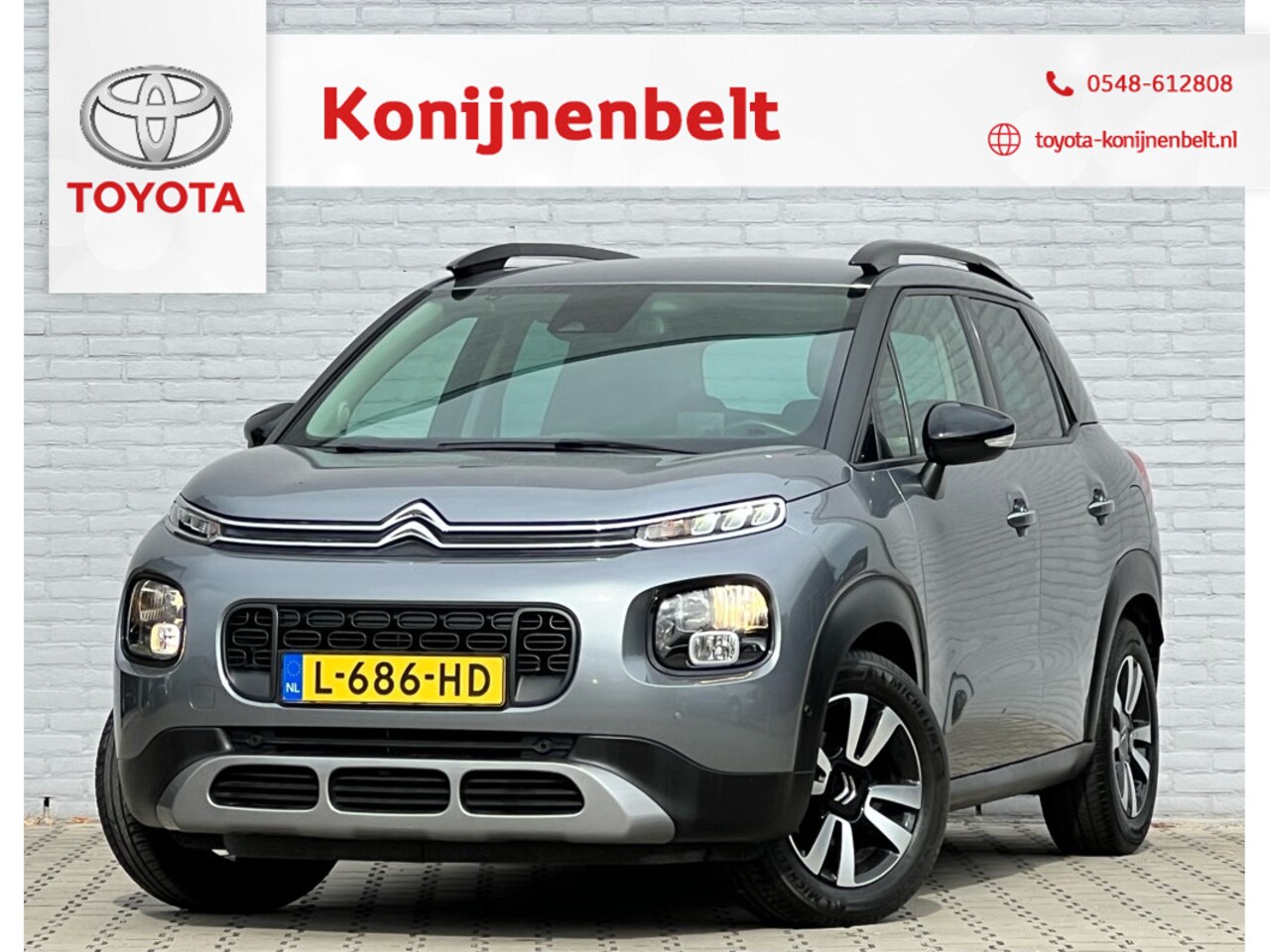 Citroën C3 Aircross - 1.2 PureTech Feel Navi | Trekhaak | PDC v+a | Clima - AutoWereld.nl