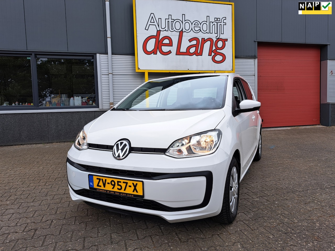 Volkswagen Up! - 1.0 BMT move up! nieuwstaat airco weinig km!luxe uitv. dab+ - AutoWereld.nl