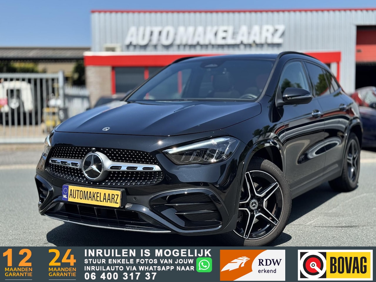 Mercedes-Benz GLA-Klasse - 250 e AMG Line PANO CARPLAY ZGA NIEUW - AutoWereld.nl