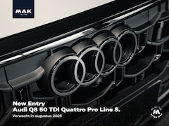 Audi Q8 - 50 TDI Quattro Pro Line S, pano, S Sportstoelen, 4W-best, 23", B&O, luchtv., matrix-LED, 3