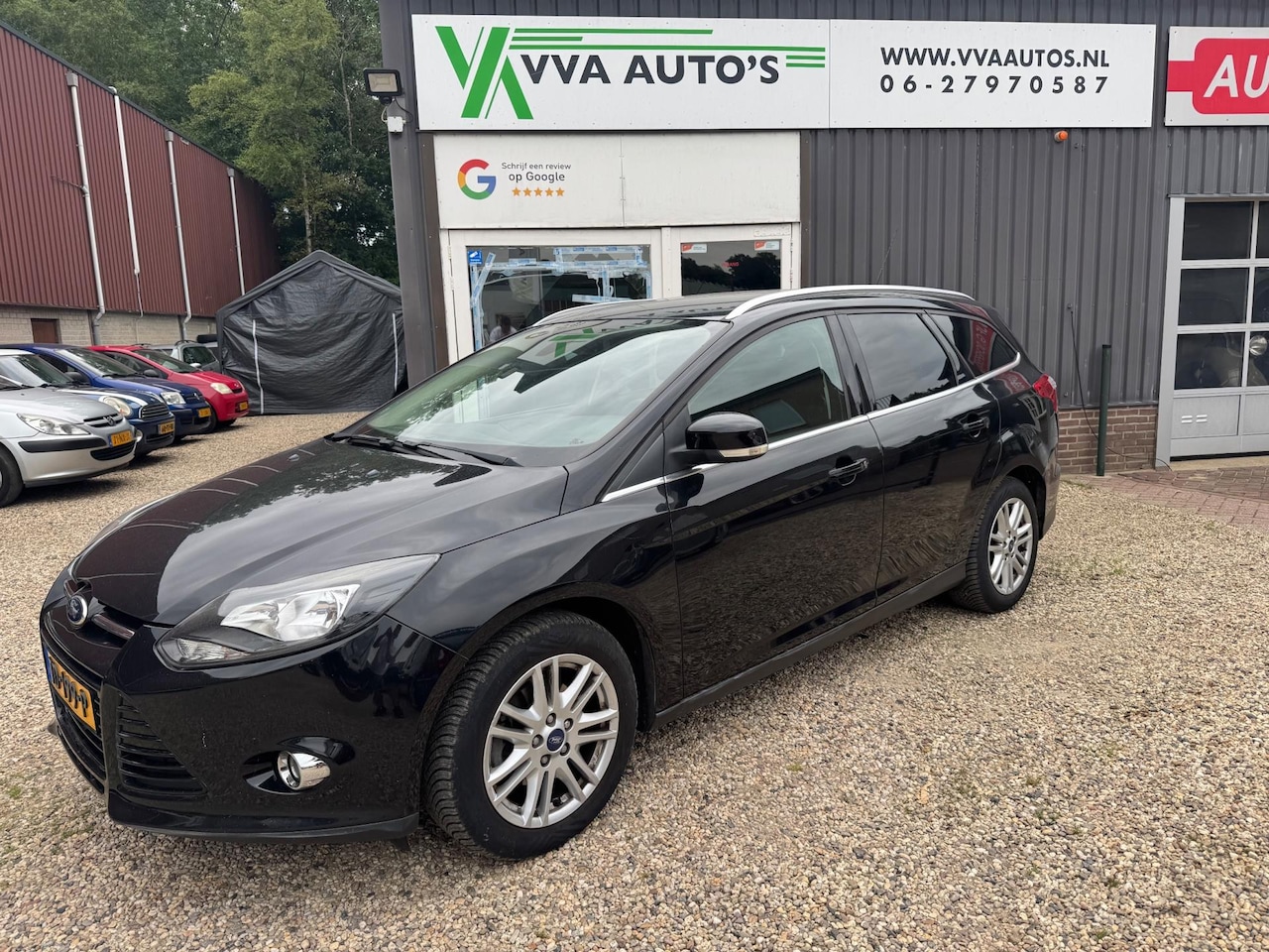 Ford Focus Wagon - 1.6 AUTOMAAT cruise contr,clima,trekhaak, camera, nieuwe APK! - AutoWereld.nl