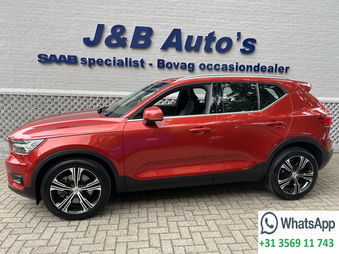 Volvo XC40 - 1.5 T4 Recharge Inscription leer Navigatie Carplay - AutoWereld.nl