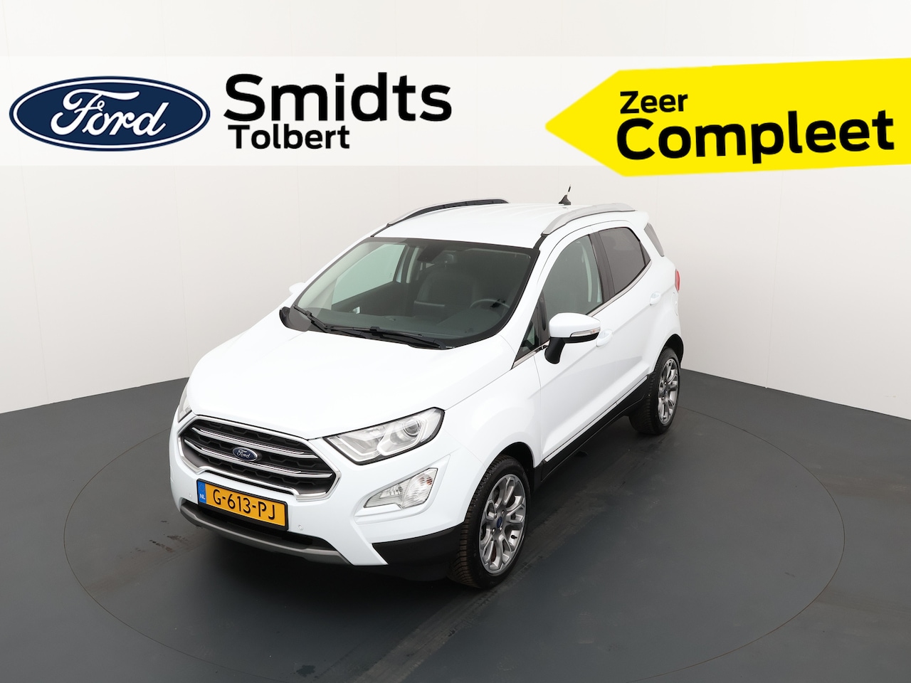 Ford EcoSport - EcoBoost 125PK Titanium | Winter Pack | 17-inch | BLIS | Half leder | Navi | Clima | B&O | - AutoWereld.nl