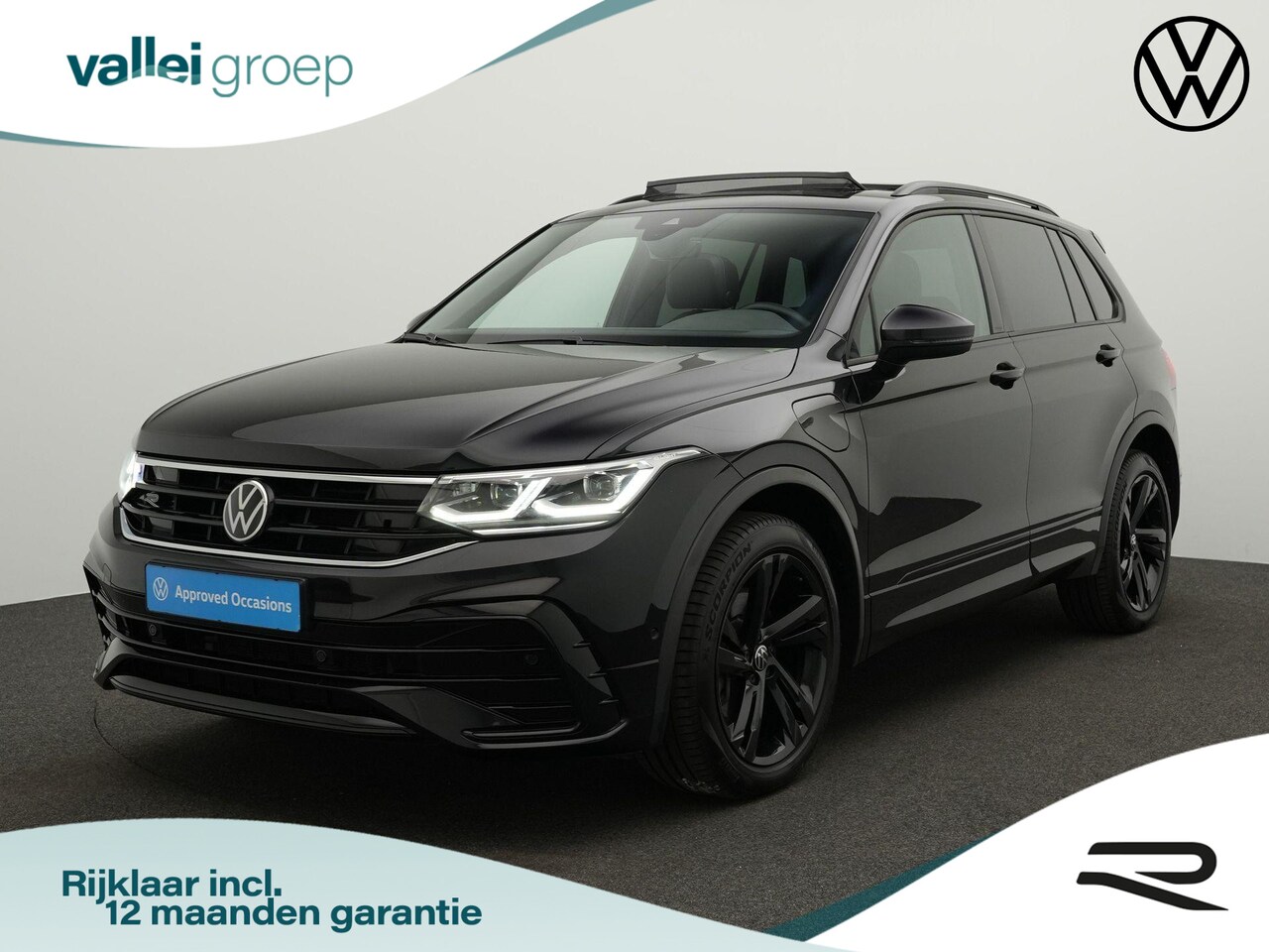 Volkswagen Tiguan - 1.4 TSI 245 pk DSG eHybrid R-Line Business | Panoramadak | Trekhaak | Navigatie Discover P - AutoWereld.nl