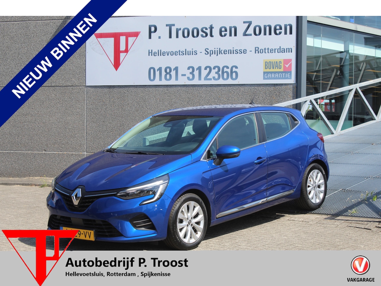 Renault Clio - 1.0 TCe Intens Navigatie/Virtual cockpit/Climate control/Apple carplay/Cruise control/Lane - AutoWereld.nl