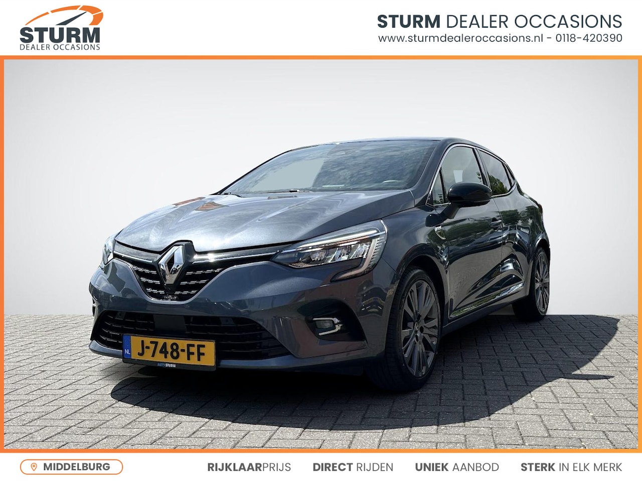 Renault Clio - 1.3 TCe Initiale Paris | Leder | Stuur- + Stoelverwarming | Navigatie | Apple Carplay/Andr - AutoWereld.nl