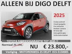 Toyota Aygo X - 1.0 VVT-i S-CVT PULS-PACK AUTOMAAT * DIRECT LEVERBAAR*VOORRAADDEAL