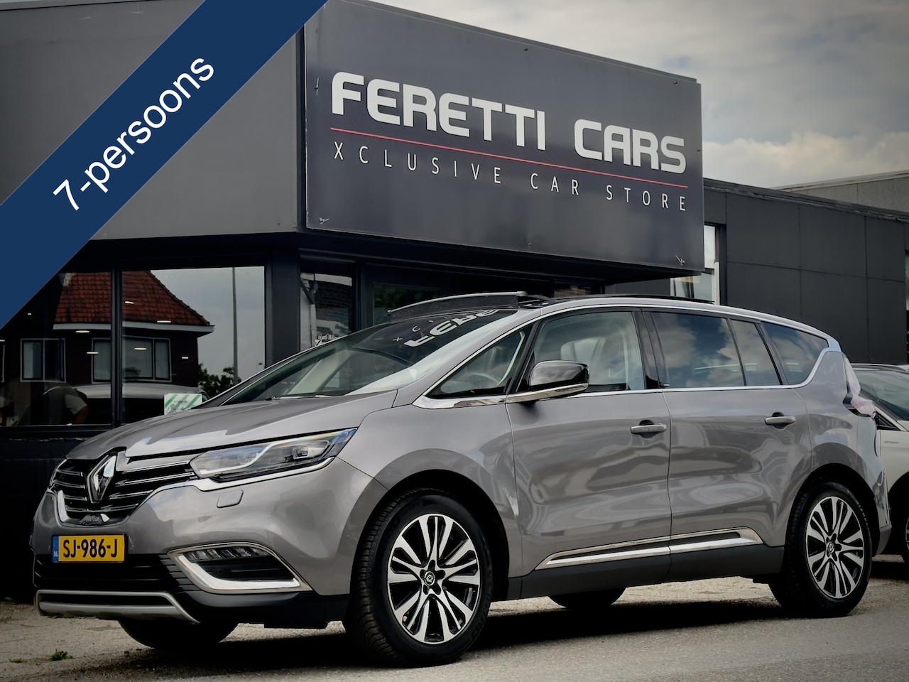Renault Espace - 1.8 TCe AUT7 INITIALE PARIS 7PERS PANODAK LEDER NAVI CAMERA APPLE-CARPLAY HEAD-UPP LED LMV - AutoWereld.nl
