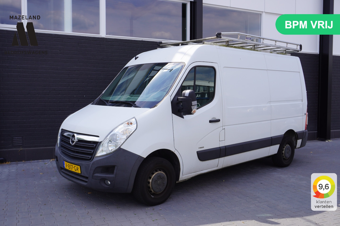 Opel Movano - 2.3 CDTI 125PK L2H2 - Airco - Navi - Cruise - PDC - € 6.950,- Excl. - AutoWereld.nl
