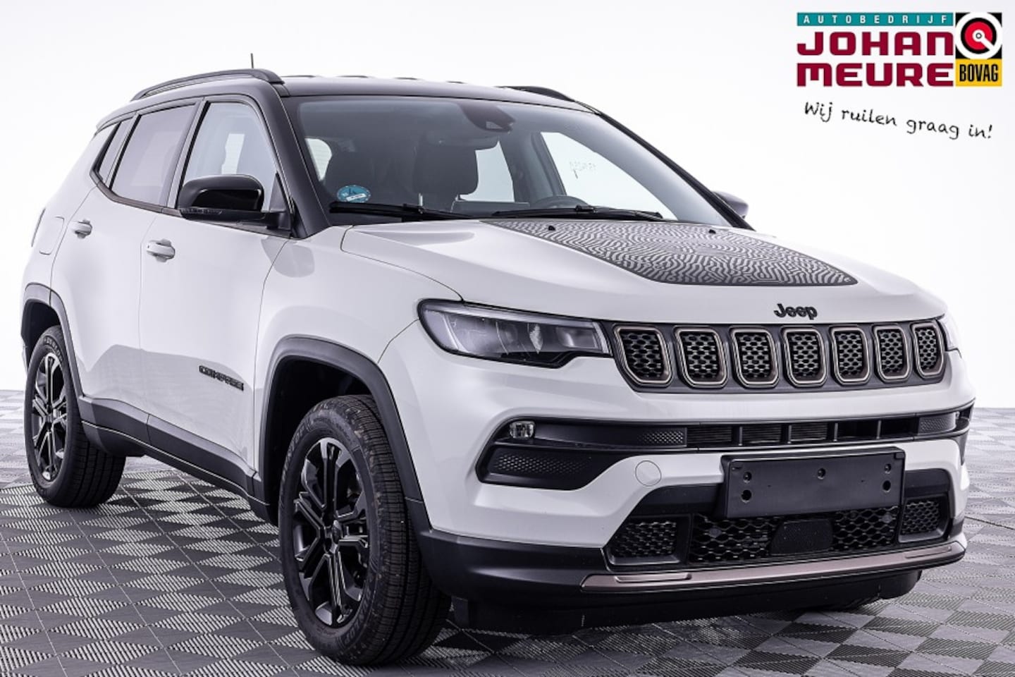 Jeep Compass - 4xe 240 Plug-in Hybrid Electric S | CARPLAY | LED | Half LEDER | CAMERA - AutoWereld.nl