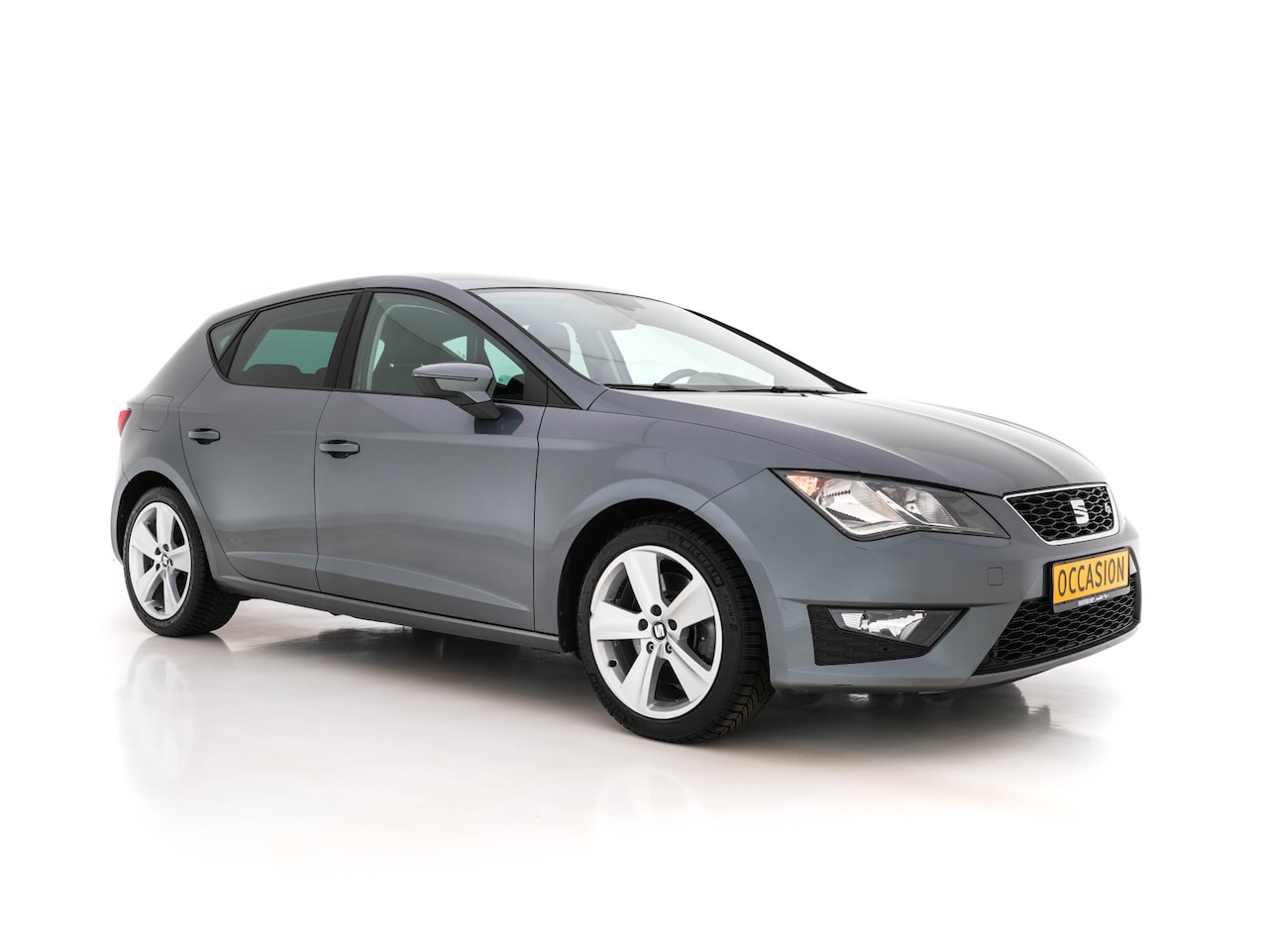 SEAT Leon - 2.0 TDI FR Connect Aut. *LEATHER-MICROFIBRE | NAVI-FULLMAP | SPORT-SEATS | SEAT-SOUND | AM - AutoWereld.nl