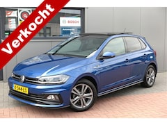 Volkswagen Polo - 1.0 TSI 95pk 2x R-Line , Virtual cockpit, Panorama schuifdak , Led , Navi , Carplay . LMV
