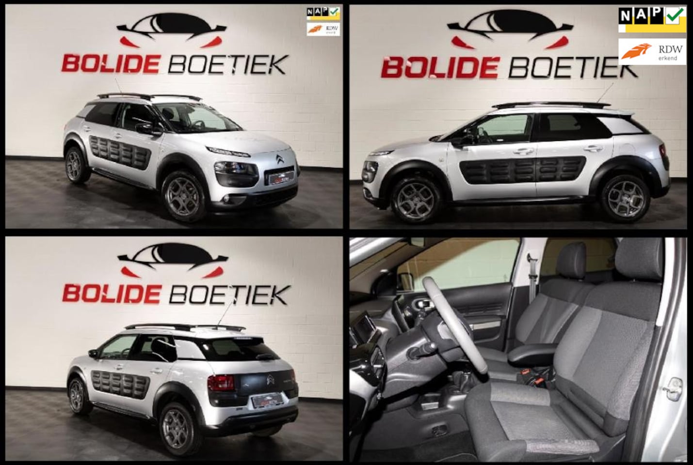 Citroën C4 Cactus - 82pk Shine |NL-Auto| Navigatie| Parkeersensoren| Cruise| Achteruitrijcamera - AutoWereld.nl