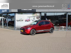 Mazda 2 - 2 1.5 e-SkyActiv-G 90 Homura Aka , Demovoordeel € 4.740-, Apple Carplay, LMV 16 Inch, Zwar