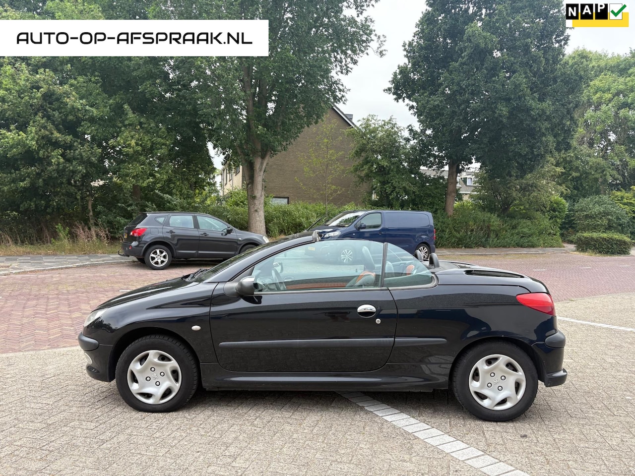 Peugeot 206 CC - 1.6-16V Leer Clima Airco APK NAP - AutoWereld.nl
