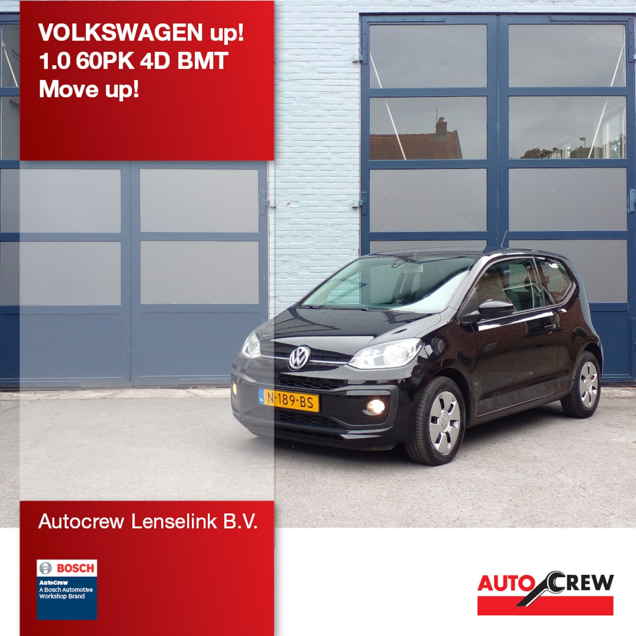 Volkswagen Up! - 1.0 60PK 4D BMT Move up! | Origineel NL | - AutoWereld.nl