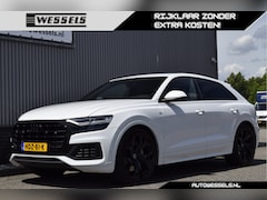 Audi Q8 - 55 TFSI e quattro S-line Virtual cockpit, Cruise, Stoelverwarming, Camera, Trekhaak, Lucht