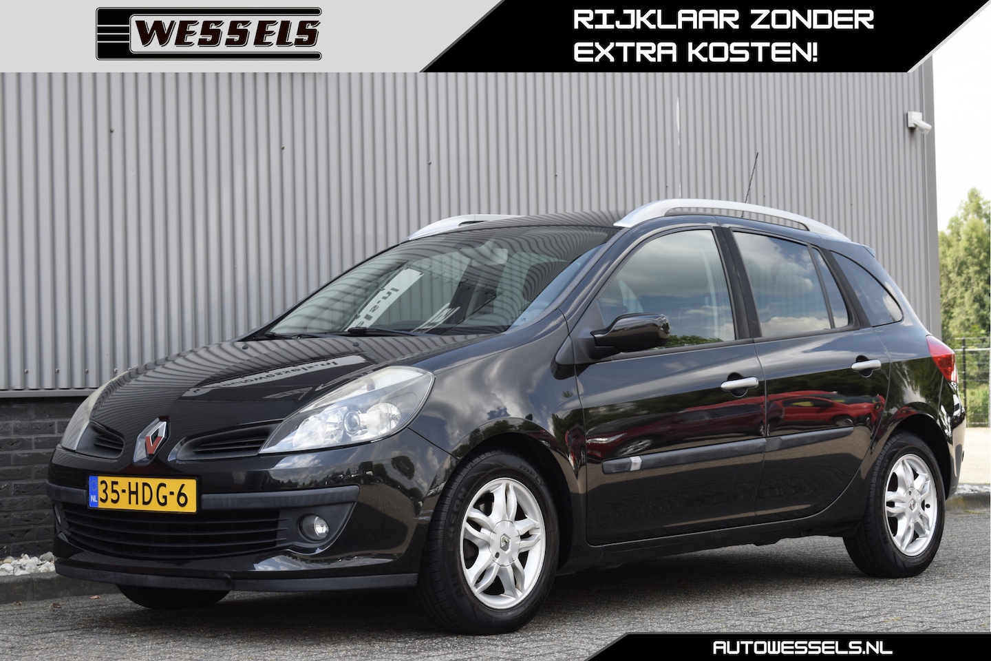 Renault Clio Estate - 1.2 TCE Dynamique A/C, Trekhaak, Cruise, Radio, PDC - AutoWereld.nl
