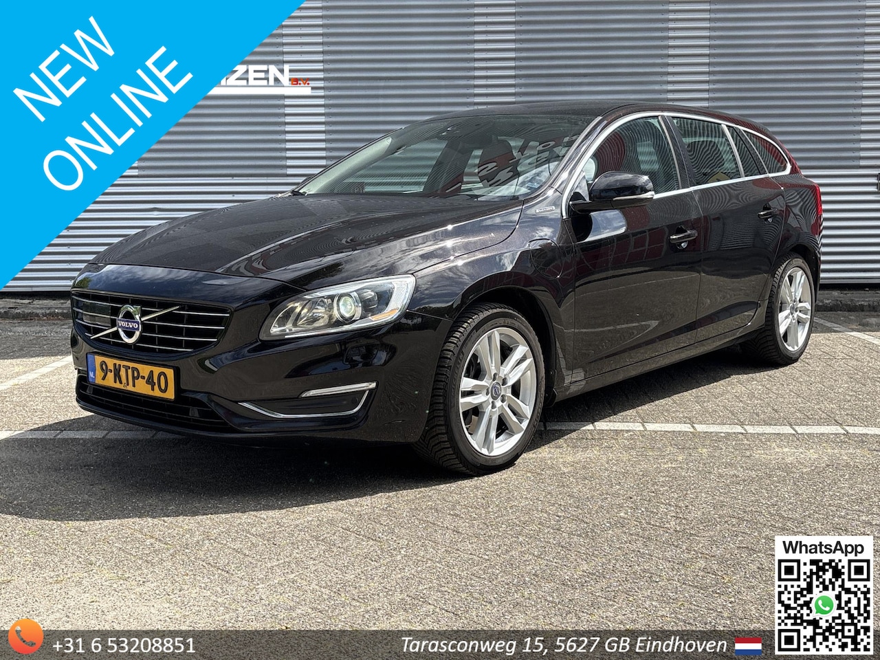 Volvo V60 - 2.4 D6 AWD Plug-In Hybrid Summum | Leder | Climate | Cruise | Navi | PDC | Stoelverwarming - AutoWereld.nl