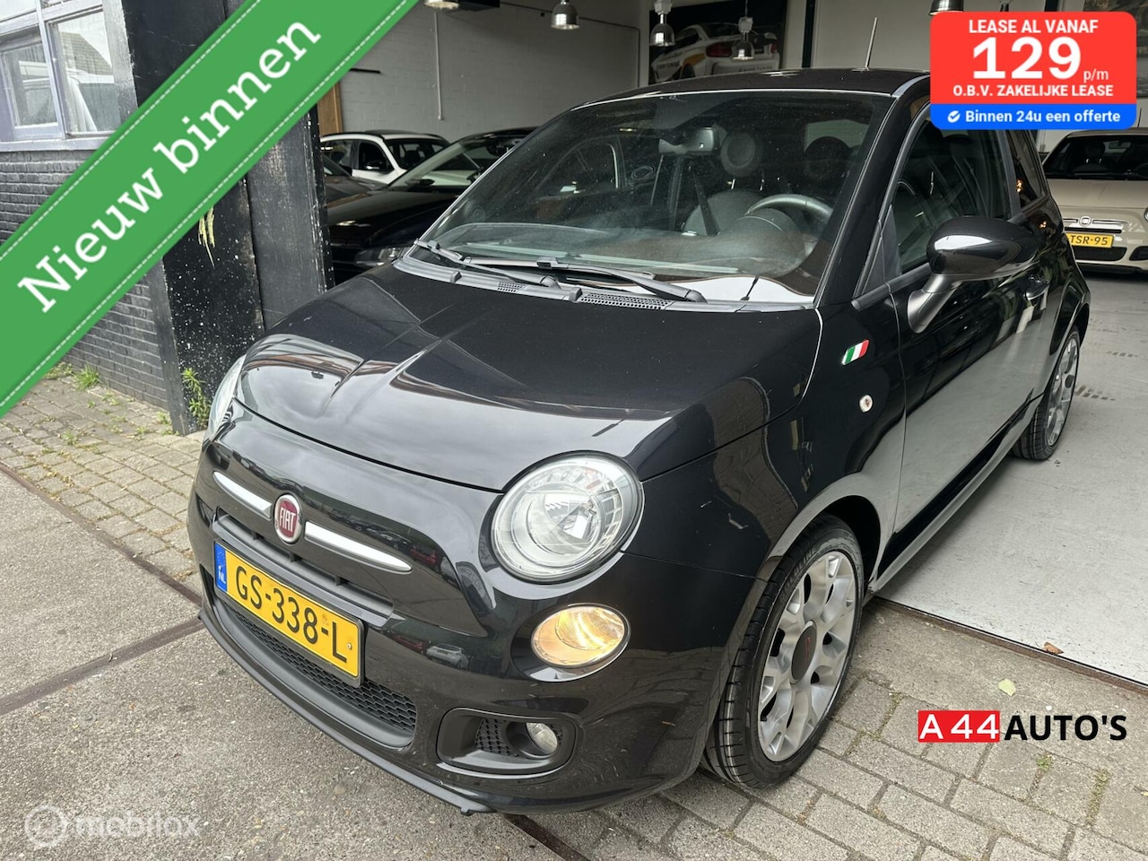 Fiat 500 - 0.9 TwinAir Turbo 500S*NL AUTO NAP✅*DIGITALE KLOK* - AutoWereld.nl