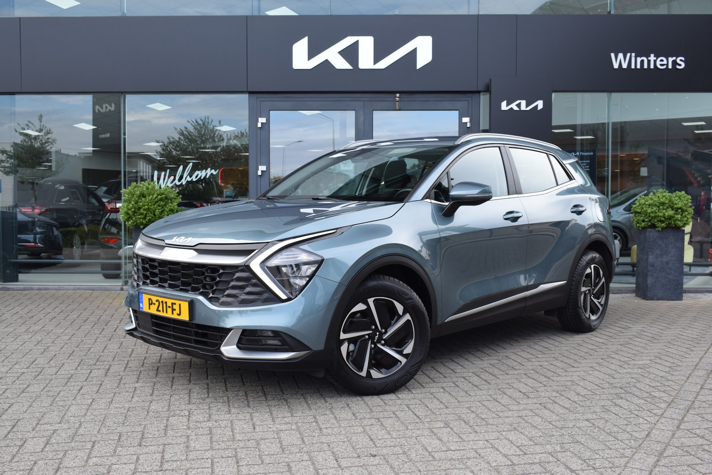 Kia Sportage - 1.6 T-GDi Hybrid DynamicLine DCT6/Autom. | Cruise Control Adaptief | Navigatie | Camera | - AutoWereld.nl
