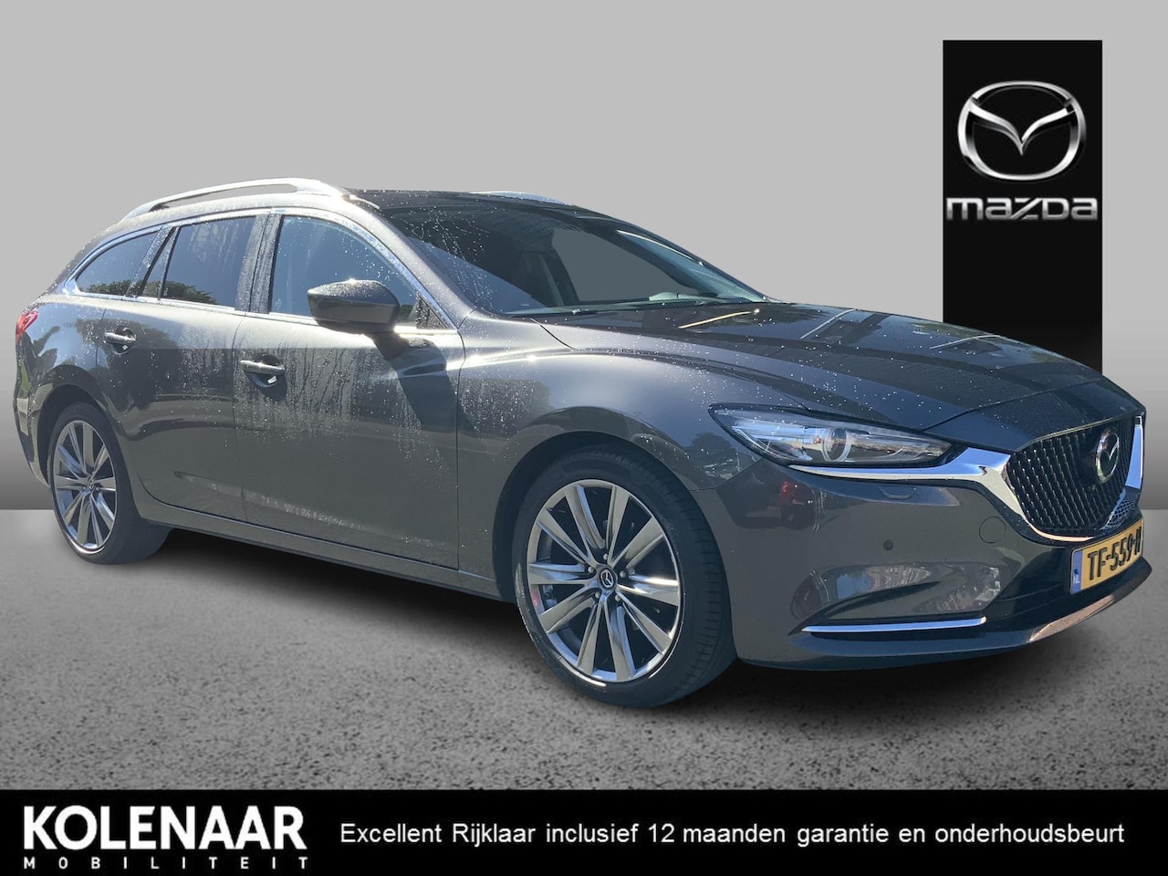 Mazda 6 Sportbreak - Automaat 2.0 Sky-G 165 Luxury /Dealeronderhouden/Navi/ECC/Adaptive/Keyless/360 camera - AutoWereld.nl