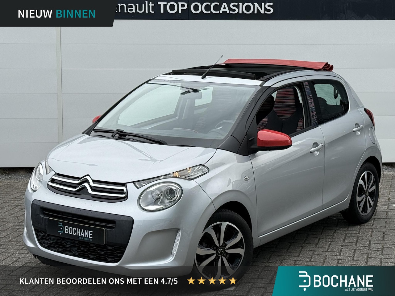 Citroën C1 - 1.0 e-VTi Airscape Feel | Open Dak | Cruise Limiter | Airco | 5-drs | Compleet Onderhouden - AutoWereld.nl