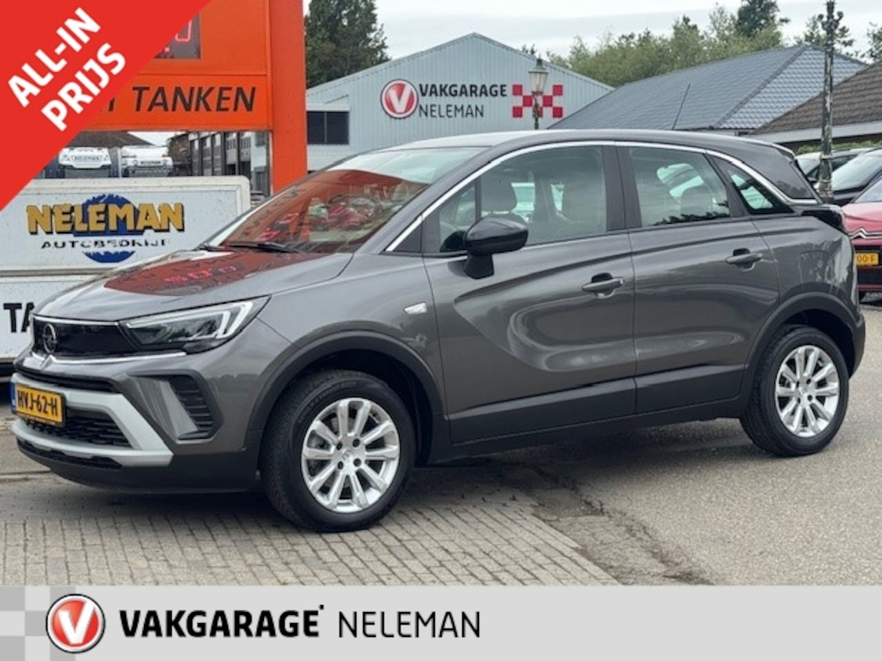 Opel Crossland - 1.2 130pk Start/Stop Automaat leer bovag garantie rijklaar - AutoWereld.nl