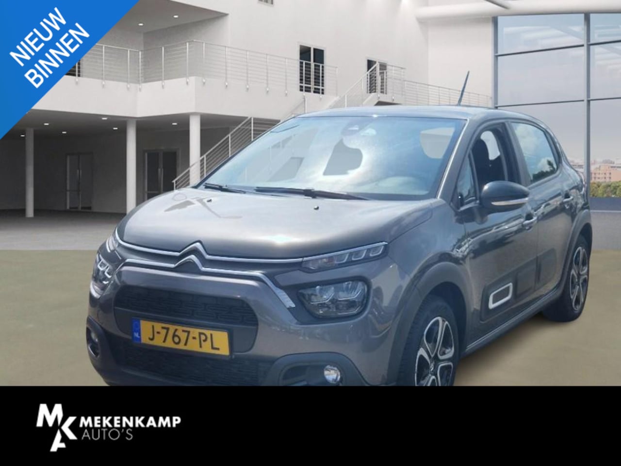 Citroën C3 - 1.2 PureTech Feel 16"/Navigatie/LED/Android Auto & Apple Carplay/Climate/Cruise/PDC - AutoWereld.nl