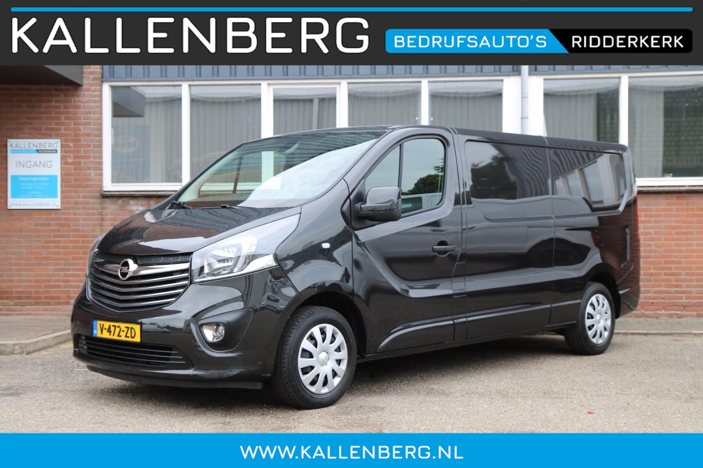 Opel Vivaro - 1.6 CDTI L2H1 Sport EcoFlex 125PK / Camera / Alarm / 3 zits / Navi - AutoWereld.nl