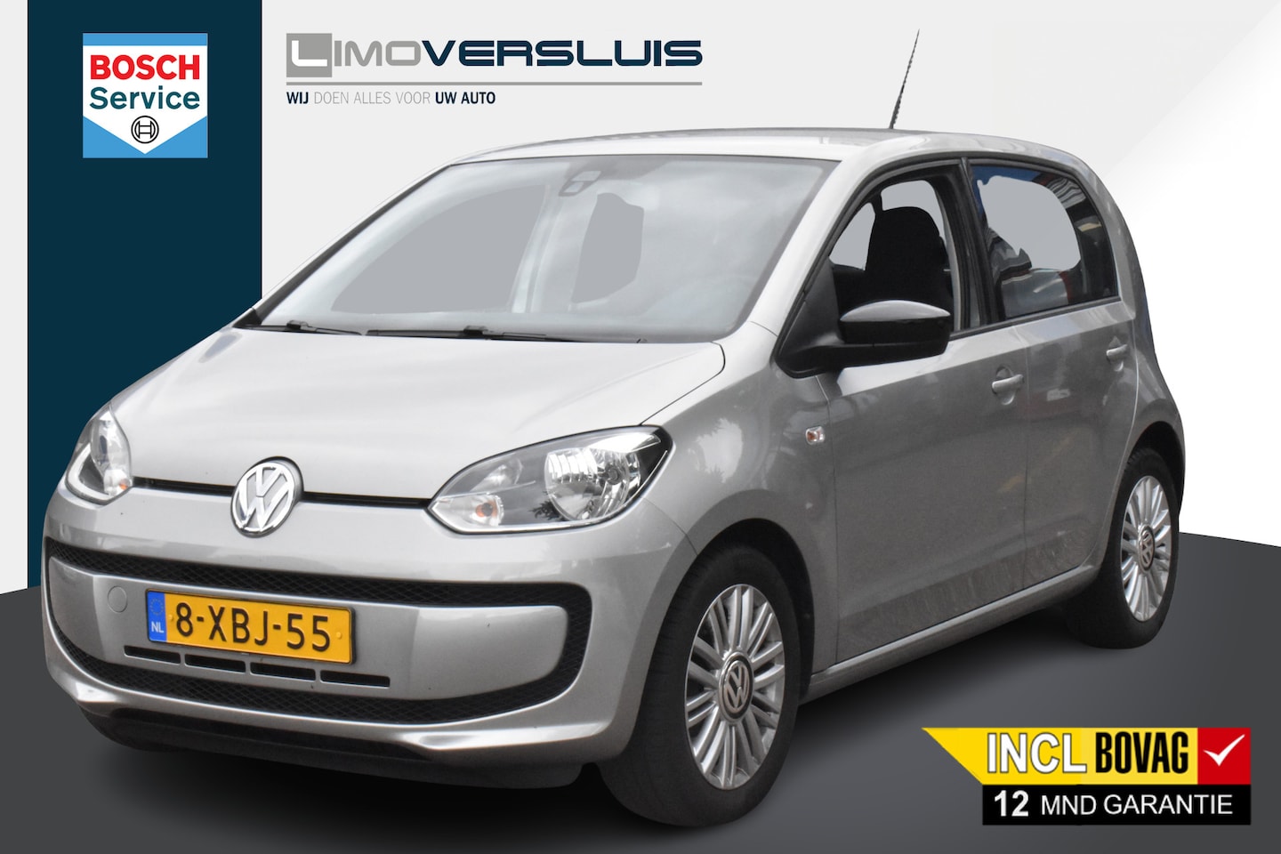 Volkswagen Up! - 1.0 up! Edition BlueMotion 100% Onderhouden | 5-Deurs | Lichtmetalen Velgen | 12 mnd BOVAG - AutoWereld.nl
