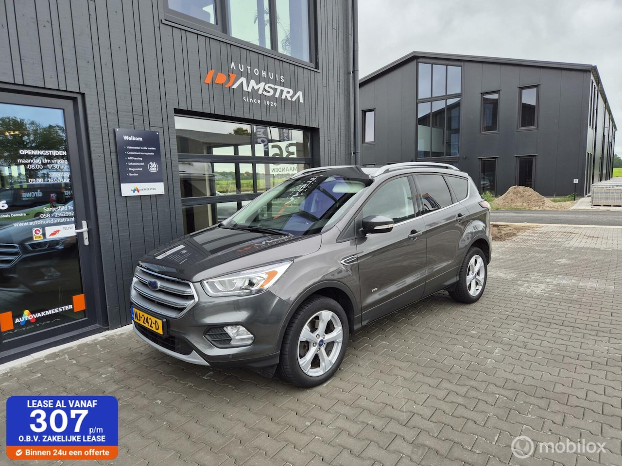 Ford Kuga - 1.5 EcoBoost Titanium AWD|Automaat|Airco|Cruise|Navi|Trekhaak| - AutoWereld.nl
