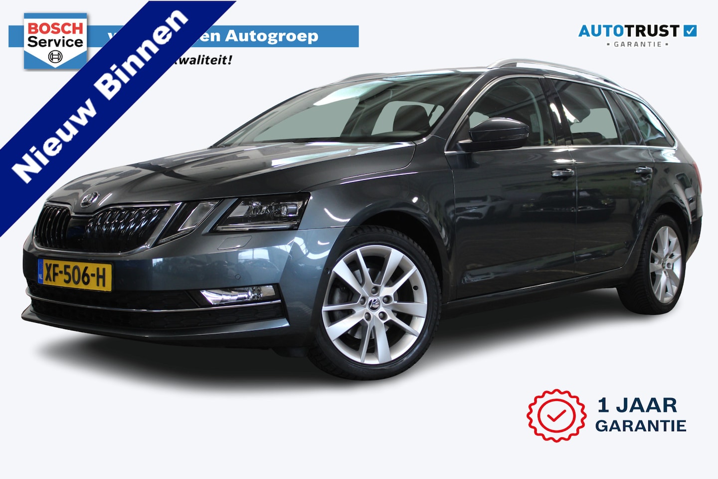 Skoda Octavia Combi - 1.0 TSI Greentech Style Business | Incl. 12 maanden garantie | Cruise control | Climate co - AutoWereld.nl