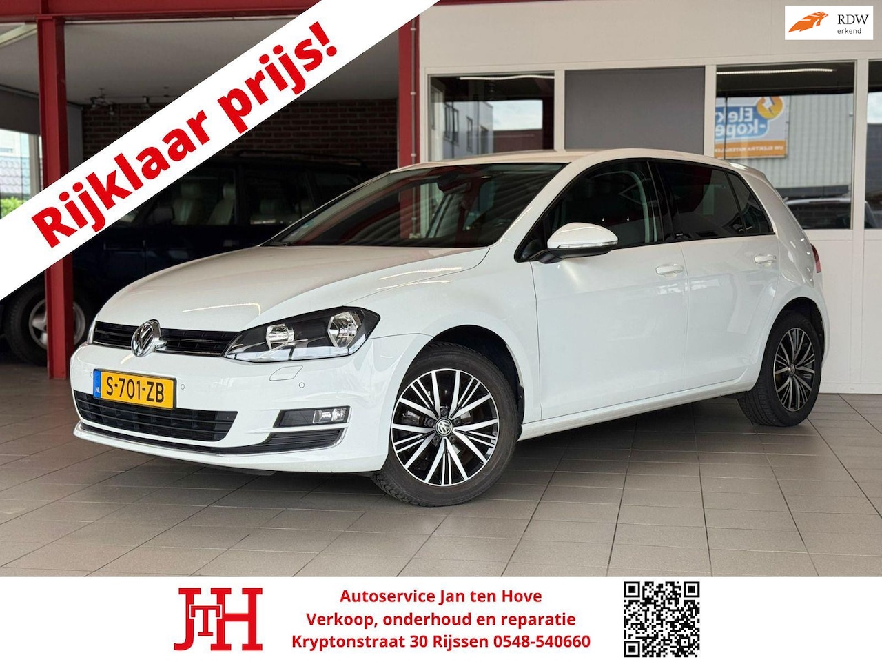Volkswagen Golf - 1.2 TSI Highline Allstar*120PK*Trekhaak*Cruise Control*Stoelverwarming* - AutoWereld.nl