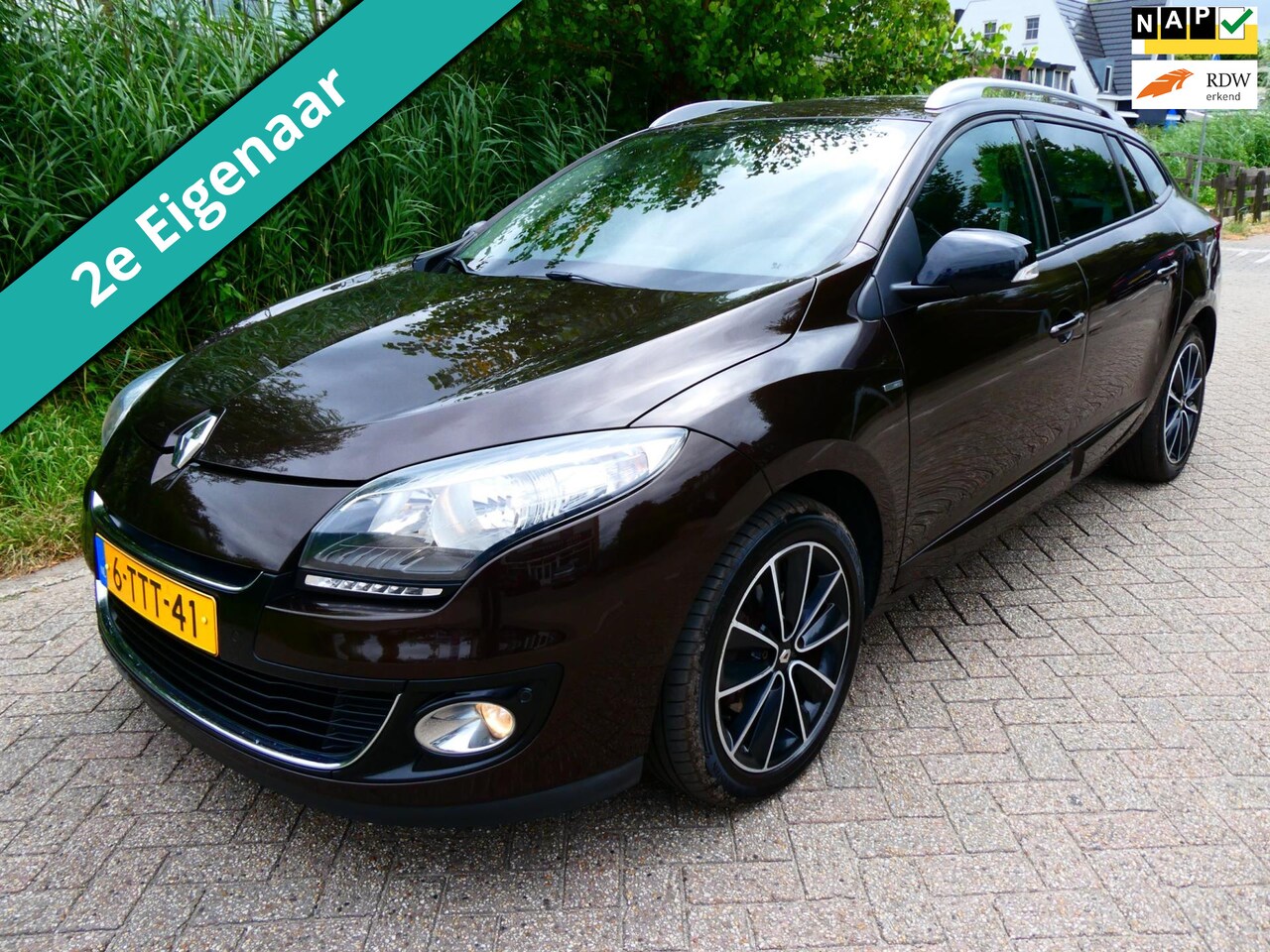 Renault Mégane Estate - 1.4 TCe GT-Line 131pk Clima Navi Trekhaak 2e eig. - AutoWereld.nl