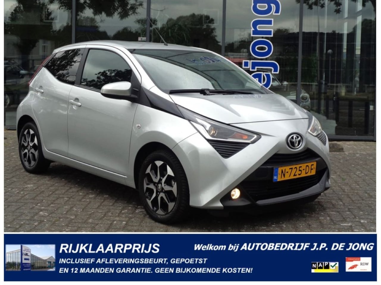 Toyota Aygo - 1.0 VVT-i x-joy Climate Camera LMV Apple carplay Android auto NL - AutoWereld.nl