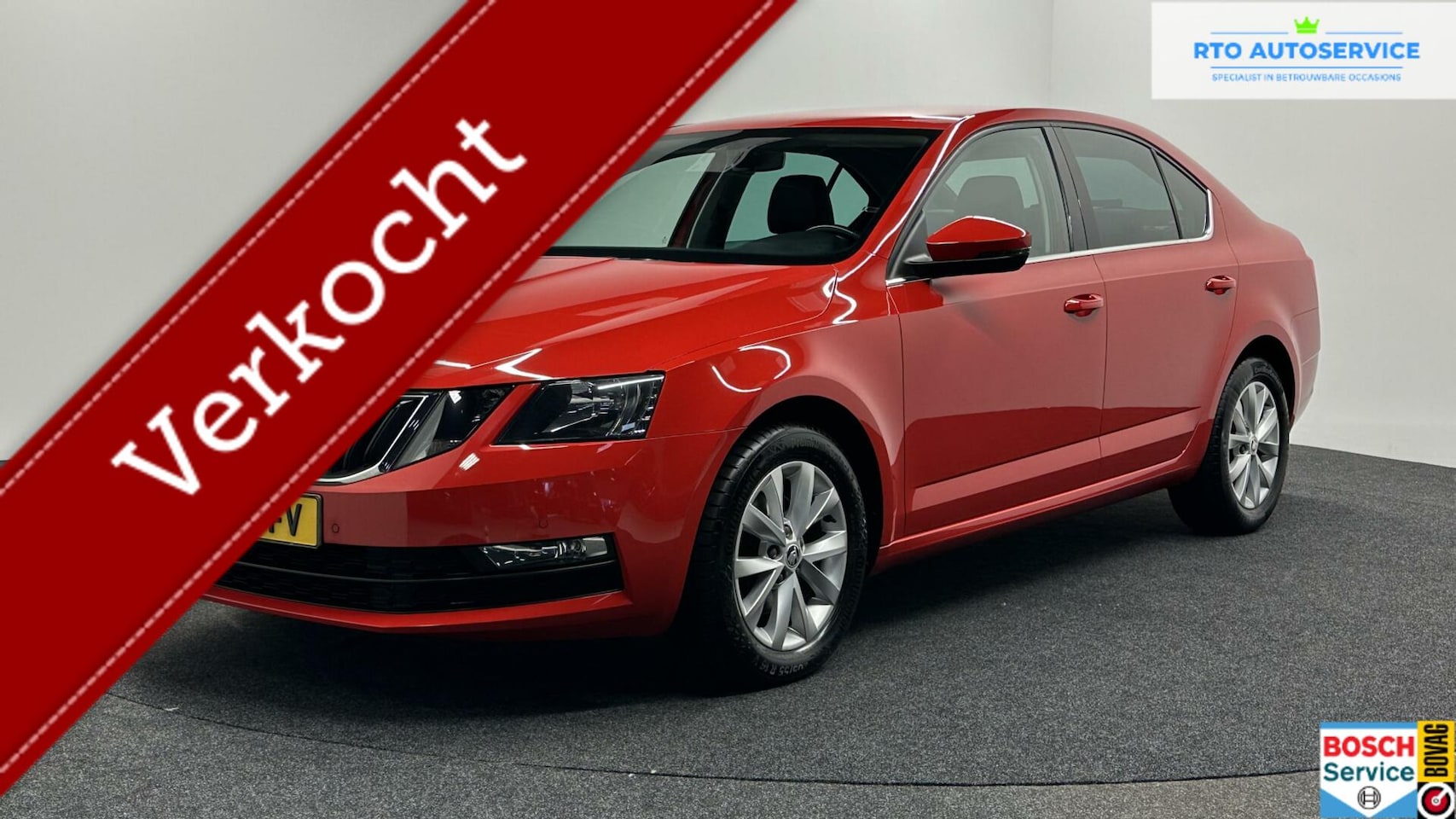 Skoda Octavia - 1.0 TSI Greentech Sport Business LEDER STOF - AutoWereld.nl