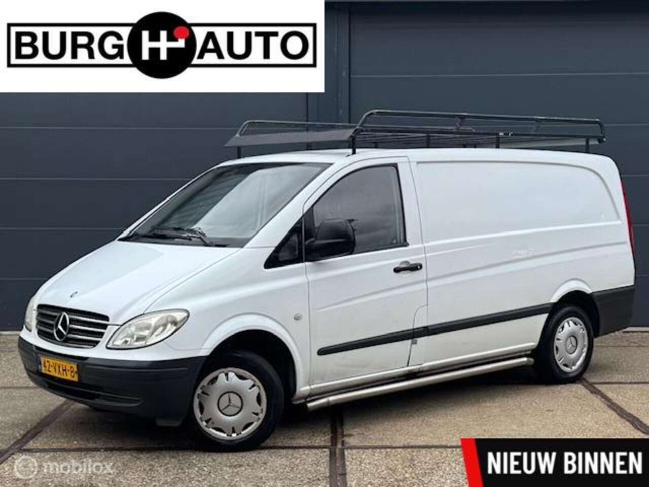 Mercedes-Benz Vito - Bestel 109 CDI 320 Amigo - SLECHTS 140.940 KM - TREKHAAK - SIDEBARS - IMPERIAAL - ELEKTR. - AutoWereld.nl