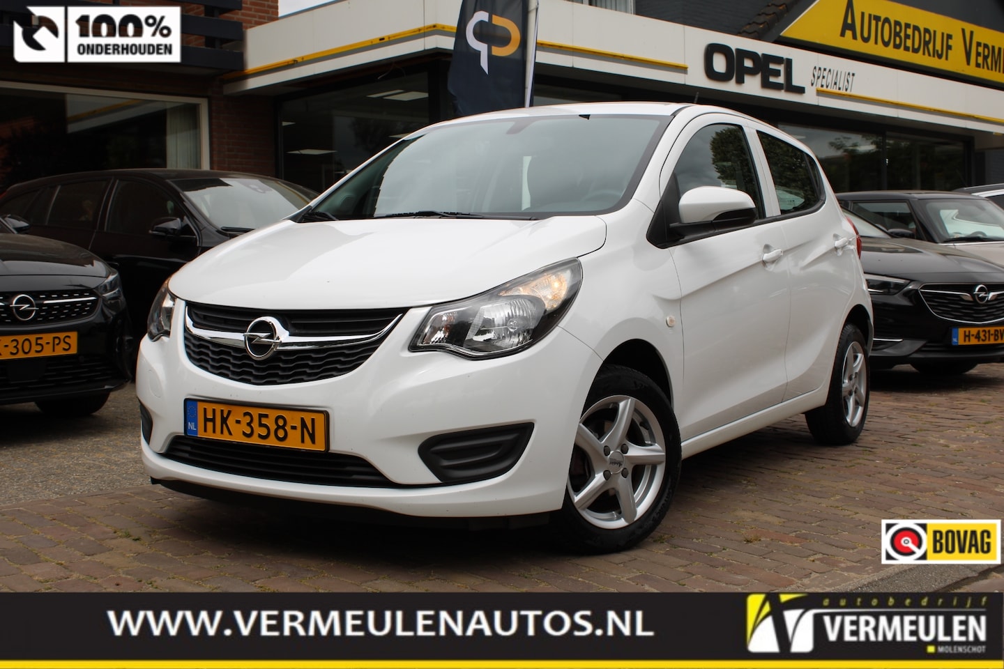 Opel Karl - 1.0 ecoFLEX 75PK Edition + Airco/ Cruise/ Bluetooth/ NL auto - AutoWereld.nl