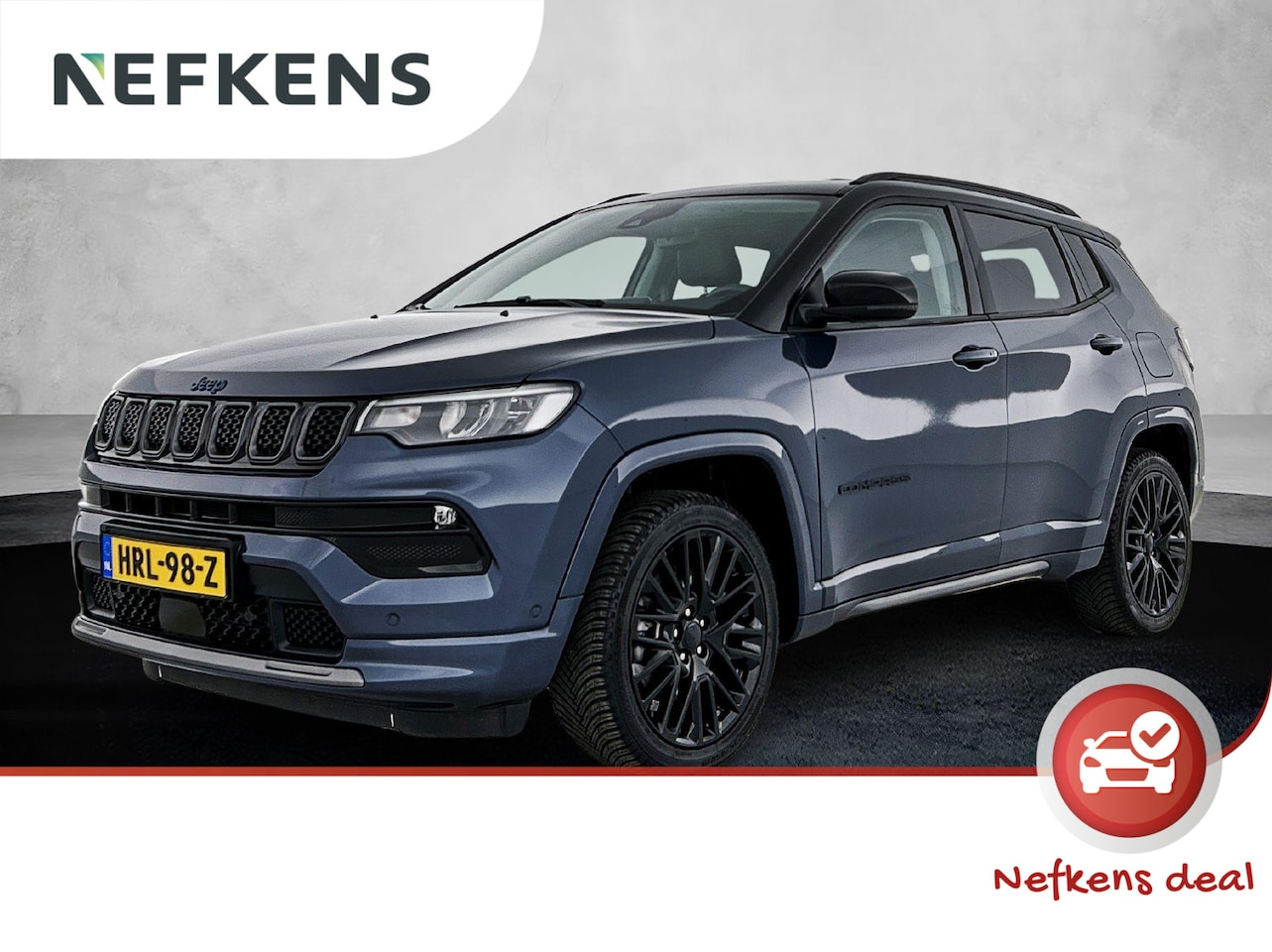 Jeep Compass - 4xe Plug-in Hybrid Electric S 240pk Automaat | Climate Control | Airco | Navigatie | Adapt - AutoWereld.nl